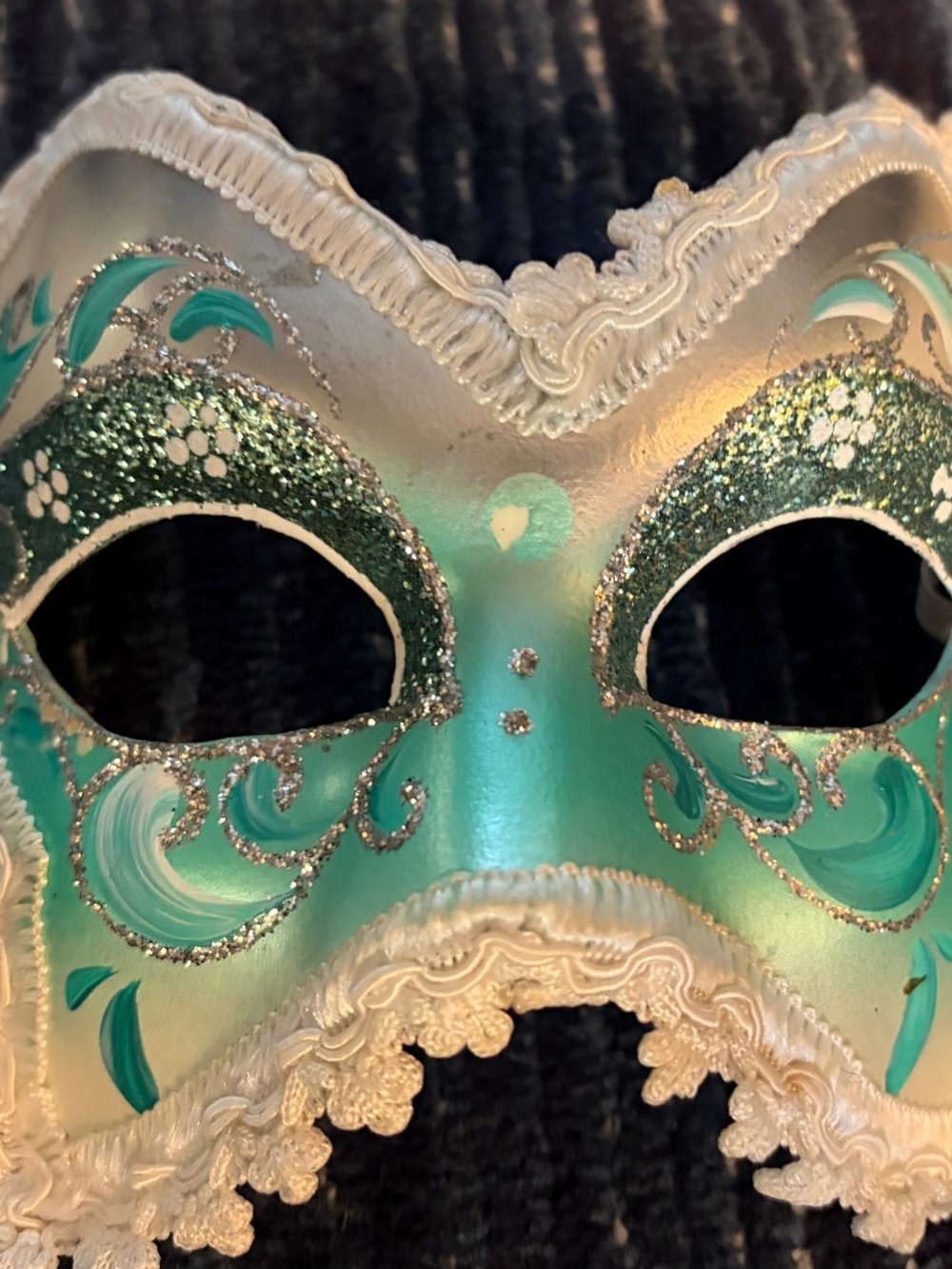 🎭✨ ONE-OF-A-KIND HAND-PAINTED VENETIAN MASK — MADE IN VENEZIA ✨🎭